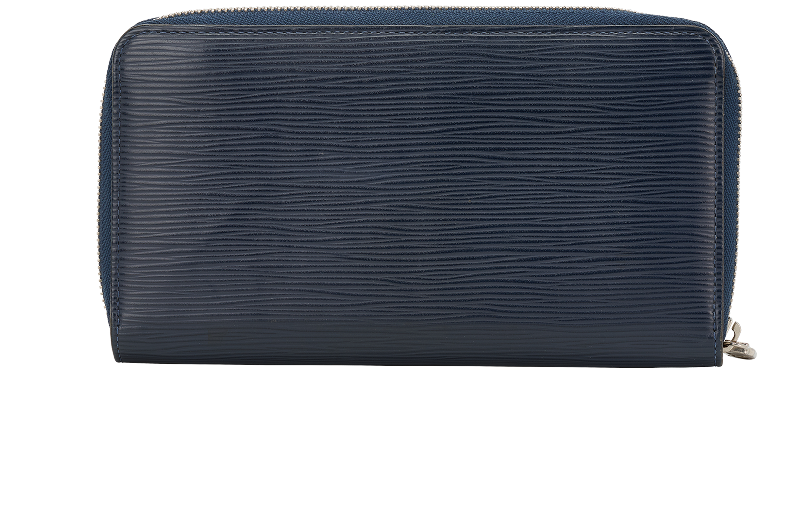 Louis Vuitton Zippy Wallet, &pound;220, Accessories, Navy, Canvas, Back view